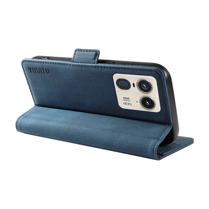 YIKATU YK-005 For Motorola Edge 50 Ultra 5G / Moto X50 Ultra 5G Leather Case Skin-Touch Phone Cover