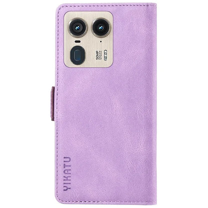 YIKATU YK-005 For Motorola Edge 50 Ultra 5G / Moto X50 Ultra 5G Leather Case Skin-Touch Phone Cover
