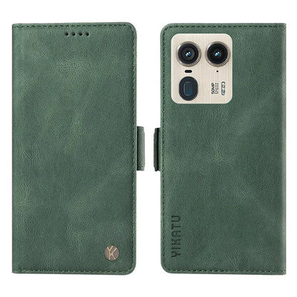YIKATU YK-005 For Motorola Edge 50 Ultra 5G / Moto X50 Ultra 5G Leather Case Skin-Touch Phone Cover