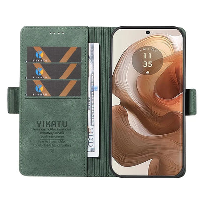 YIKATU YK-005 For Motorola Edge 50 Ultra 5G / Moto X50 Ultra 5G Leather Case Skin-Touch Phone Cover