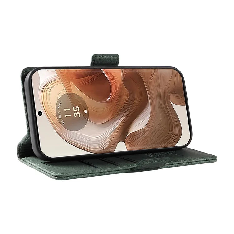 YIKATU YK-005 For Motorola Edge 50 Ultra 5G / Moto X50 Ultra 5G Leather Case Skin-Touch Phone Cover