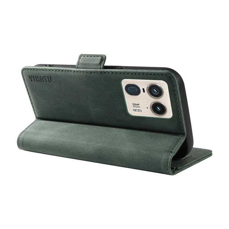 YIKATU YK-005 For Motorola Edge 50 Ultra 5G / Moto X50 Ultra 5G Leather Case Skin-Touch Phone Cover