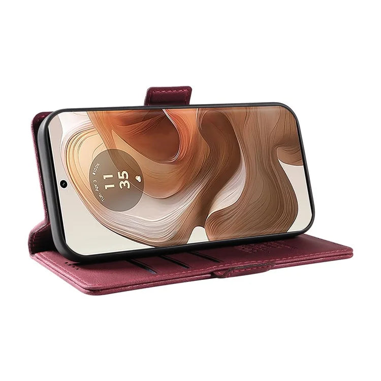 YIKATU YK-005 For Motorola Edge 50 Ultra 5G / Moto X50 Ultra 5G Leather Case Skin-Touch Phone Cover
