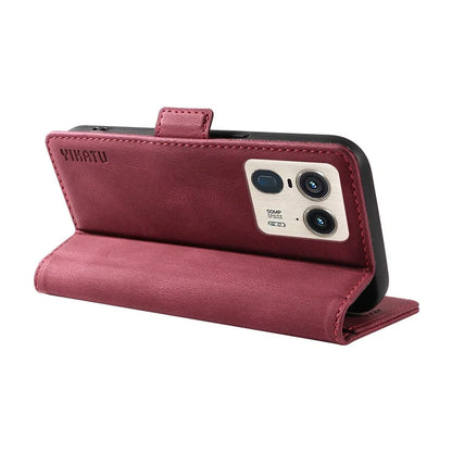 YIKATU YK-005 For Motorola Edge 50 Ultra 5G / Moto X50 Ultra 5G Leather Case Skin-Touch Phone Cover