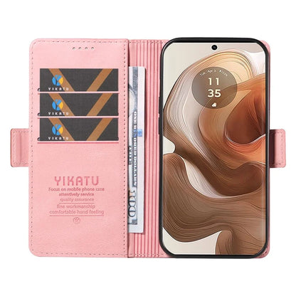 YIKATU YK-005 For Motorola Edge 50 Ultra 5G / Moto X50 Ultra 5G Leather Case Skin-Touch Phone Cover