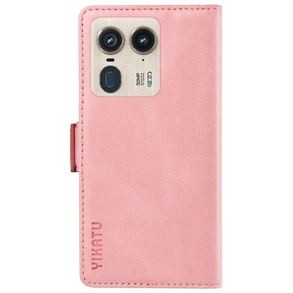 YIKATU YK-005 For Motorola Edge 50 Ultra 5G / Moto X50 Ultra 5G Leather Case Skin-Touch Phone Cover