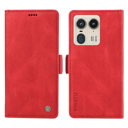 YIKATU YK-005 For Motorola Edge 50 Ultra 5G / Moto X50 Ultra 5G Leather Case Skin-Touch Phone Cover