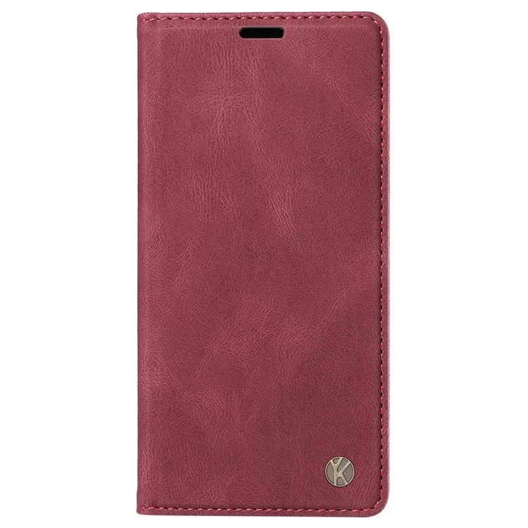 YIKATU YK-004 For Motorola Moto X50 Ultra 5G / Edge 50 Ultra 5G Case Leather Phone Wallet Cover Skin-Touch
