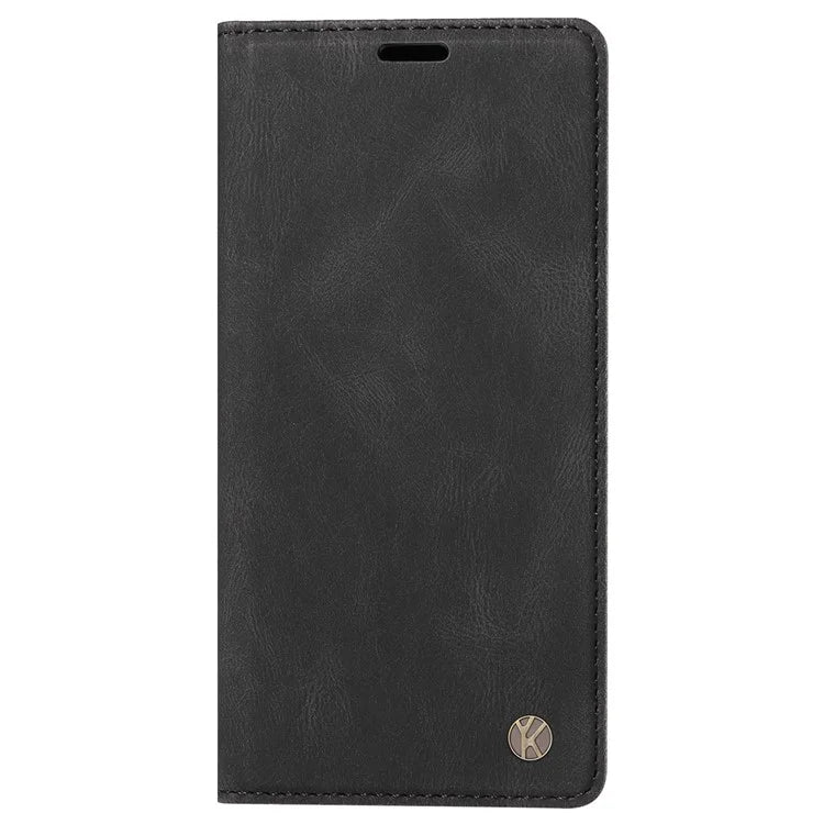YIKATU YK-004 For Motorola Moto X50 Ultra 5G / Edge 50 Ultra 5G Case Leather Phone Wallet Cover Skin-Touch