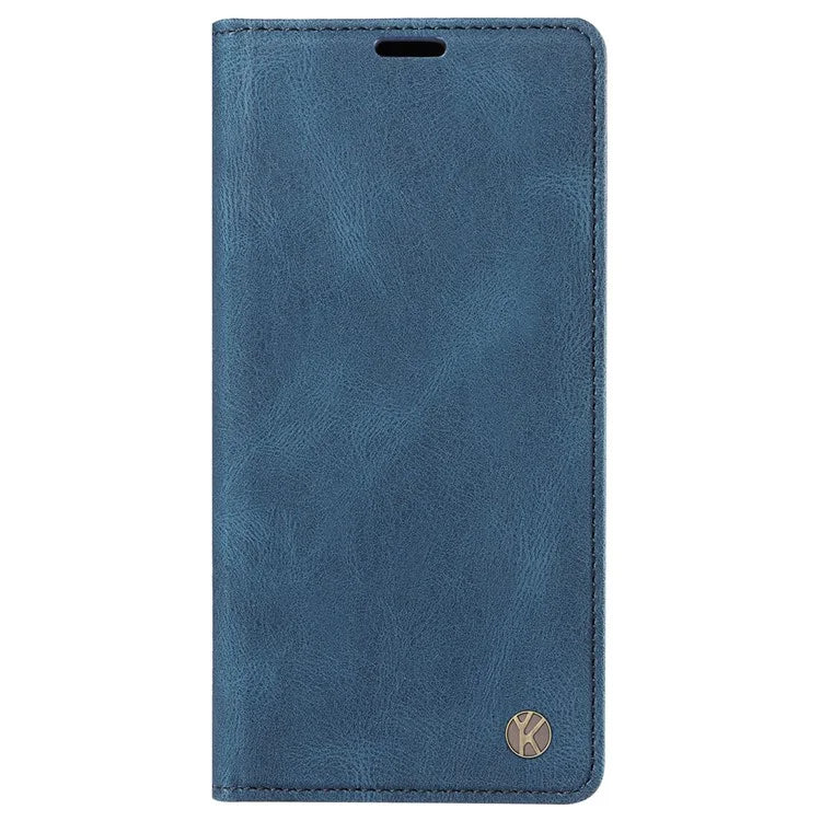 YIKATU YK-004 For Motorola Moto X50 Ultra 5G / Edge 50 Ultra 5G Case Leather Phone Wallet Cover Skin-Touch