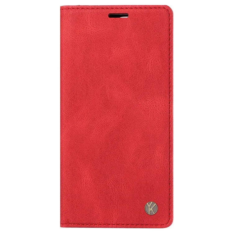 YIKATU YK-004 For Motorola Moto X50 Ultra 5G / Edge 50 Ultra 5G Case Leather Phone Wallet Cover Skin-Touch