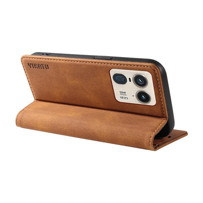 YIKATU YK-004 For Motorola Moto X50 Ultra 5G / Edge 50 Ultra 5G Case Leather Phone Wallet Cover Skin-Touch