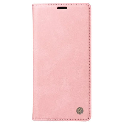 YIKATU YK-004 For Motorola Edge 50 Fusion 5G Leather Case Wallet Phone Cover Skin-Touch