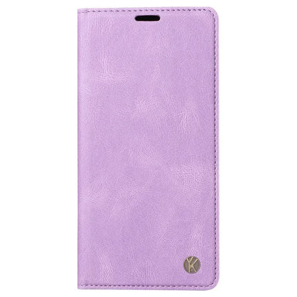 YIKATU YK-004 For Motorola Edge 50 Fusion 5G Leather Case Wallet Phone Cover Skin-Touch