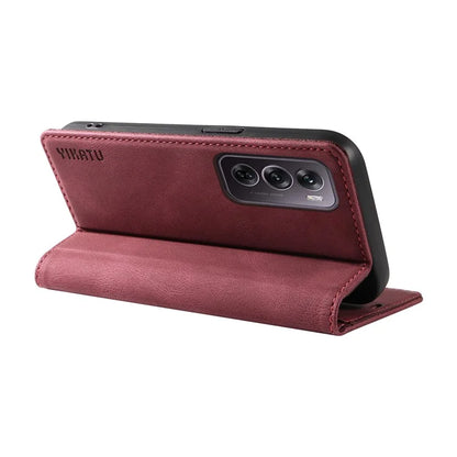 YIKATU YK-004 For Oppo Reno12 Pro 5G (Global) / (China) Wallet Phone Case Skin-Touch Leather Cover