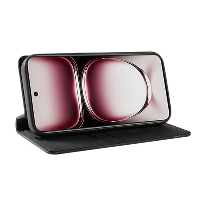 YIKATU YK-004 For Oppo Reno12 Pro 5G (Global) / (China) Wallet Phone Case Skin-Touch Leather Cover
