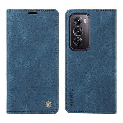 YIKATU YK-004 For Oppo Reno12 Pro 5G (Global) / (China) Wallet Phone Case Skin-Touch Leather Cover