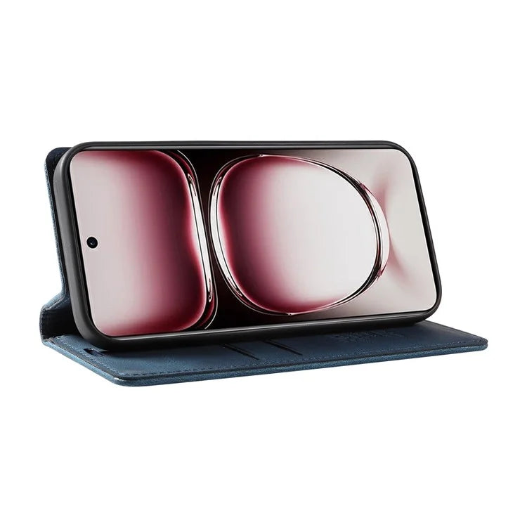 YIKATU YK-004 For Oppo Reno12 Pro 5G (Global) / (China) Wallet Phone Case Skin-Touch Leather Cover