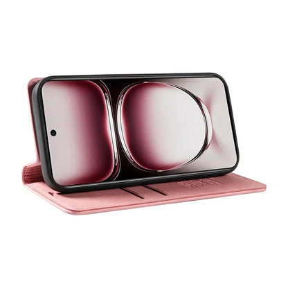 YIKATU YK-004 For Oppo Reno12 Pro 5G (Global) / (China) Wallet Phone Case Skin-Touch Leather Cover
