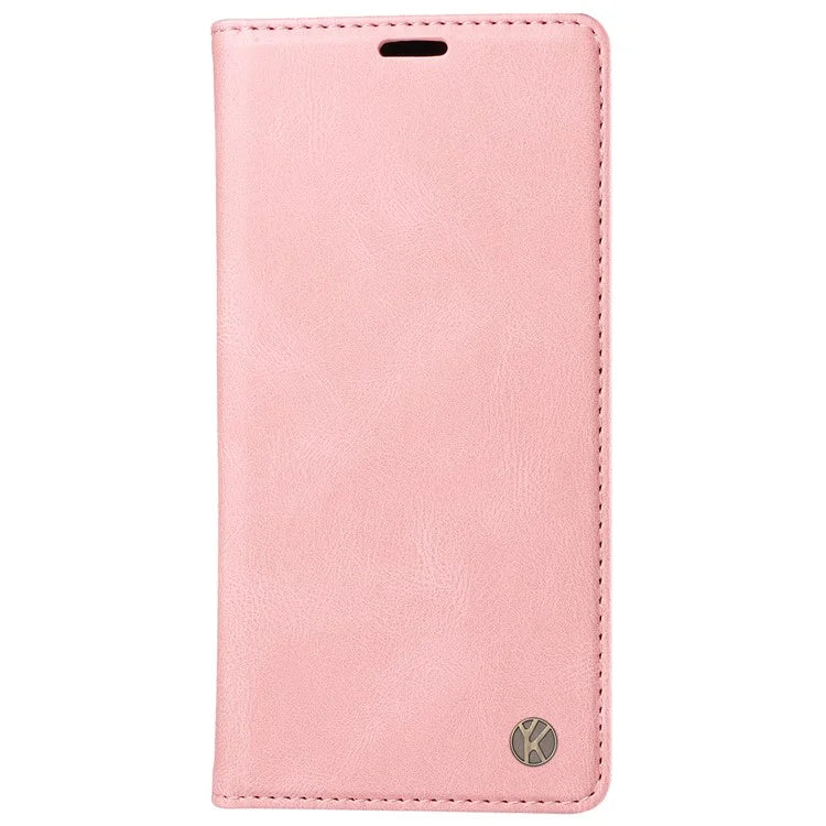 YIKATU YK-004 For Oppo Reno12 Pro 5G (Global) / (China) Wallet Phone Case Skin-Touch Leather Cover