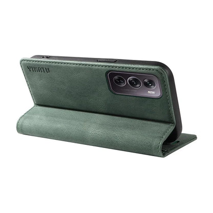 YIKATU YK-004 For Oppo Reno12 Pro 5G (Global) / (China) Wallet Phone Case Skin-Touch Leather Cover