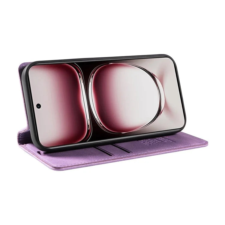 YIKATU YK-004 For Oppo Reno12 Pro 5G (Global) / (China) Wallet Phone Case Skin-Touch Leather Cover