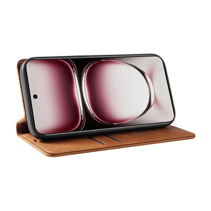 YIKATU YK-004 For Oppo Reno12 Pro 5G (Global) / (China) Wallet Phone Case Skin-Touch Leather Cover