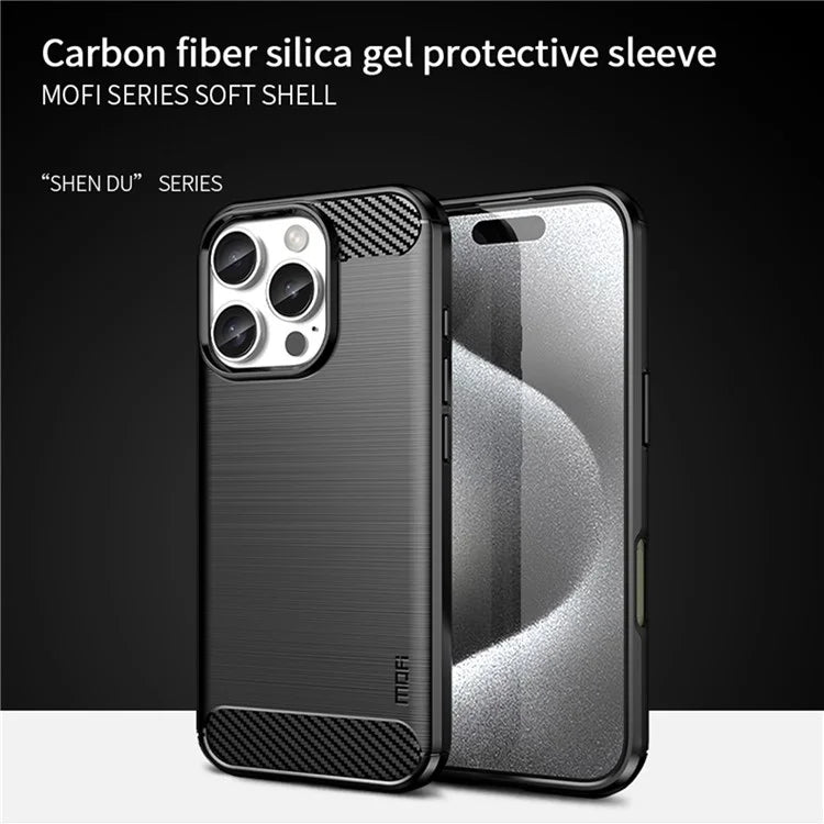 MOFI JK TPU Series-1 For iPhone 16 Pro Max Case Brushed TPU Phone Cover
