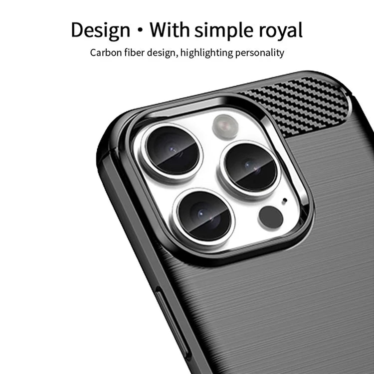 MOFI JK TPU Series-1 For iPhone 16 Pro Max Case Brushed TPU Phone Cover
