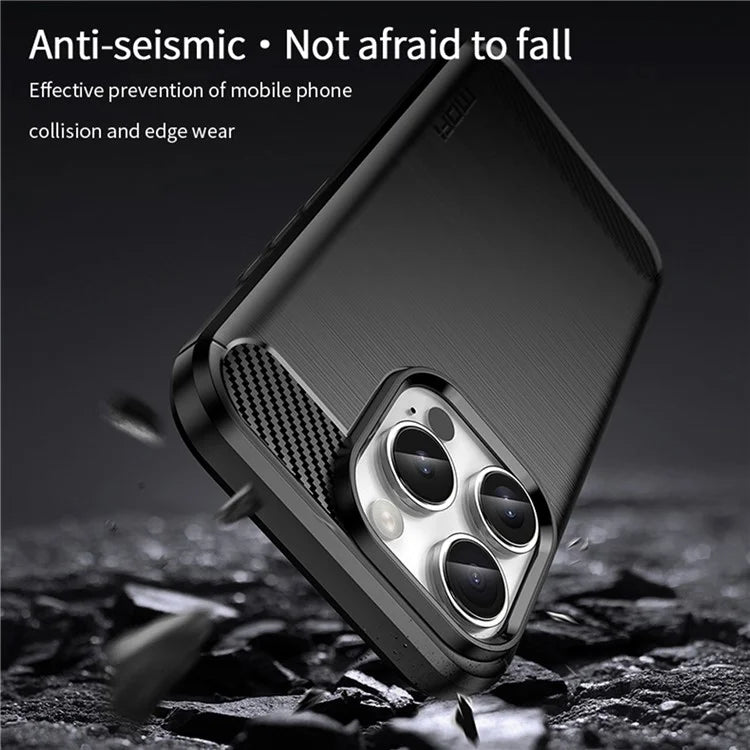 MOFI JK TPU Series-1 For iPhone 16 Pro Max Case Brushed TPU Phone Cover