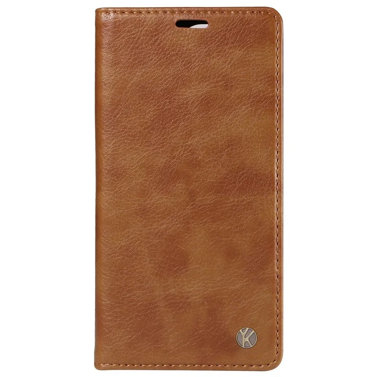 YIKATU YK-006 For Motorola Edge 50 Ultra 5G / Moto X50 Ultra 5G Wallet Case Litchi Texture Leather Phone Cover
