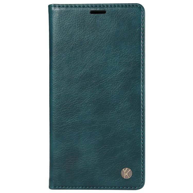 YIKATU YK-006 For Motorola Edge 50 Ultra 5G / Moto X50 Ultra 5G Wallet Case Litchi Texture Leather Phone Cover