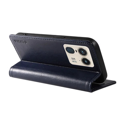 YIKATU YK-006 For Motorola Edge 50 Ultra 5G / Moto X50 Ultra 5G Wallet Case Litchi Texture Leather Phone Cover
