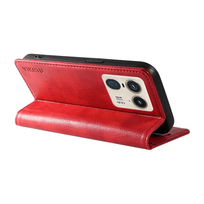 YIKATU YK-006 For Motorola Edge 50 Ultra 5G / Moto X50 Ultra 5G Wallet Case Litchi Texture Leather Phone Cover