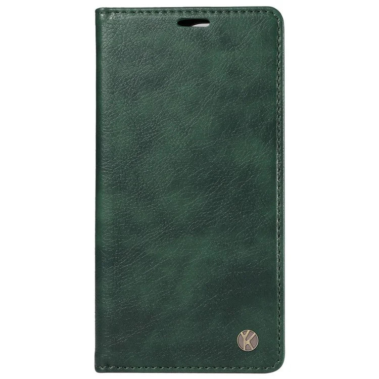 YIKATU YK-006 For Motorola Edge 50 Ultra 5G / Moto X50 Ultra 5G Wallet Case Litchi Texture Leather Phone Cover