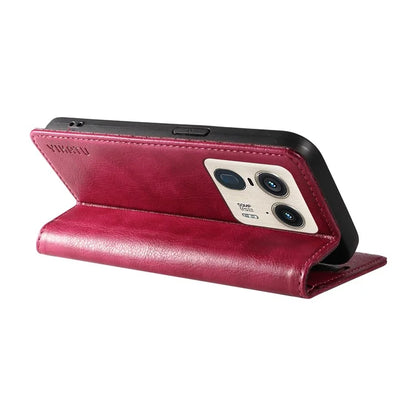 YIKATU YK-006 For Motorola Edge 50 Ultra 5G / Moto X50 Ultra 5G Wallet Case Litchi Texture Leather Phone Cover