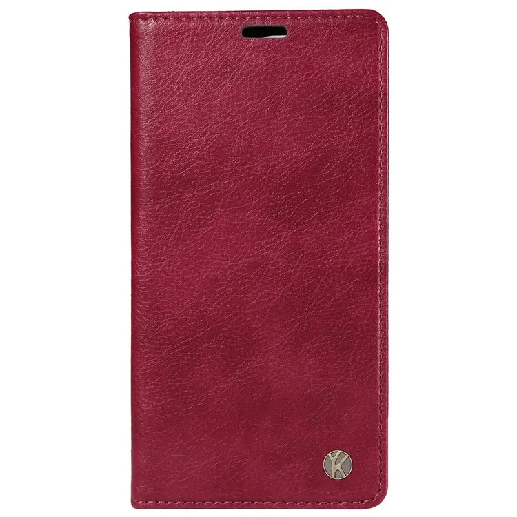 YIKATU YK-006 For Motorola Edge 50 Ultra 5G / Moto X50 Ultra 5G Wallet Case Litchi Texture Leather Phone Cover
