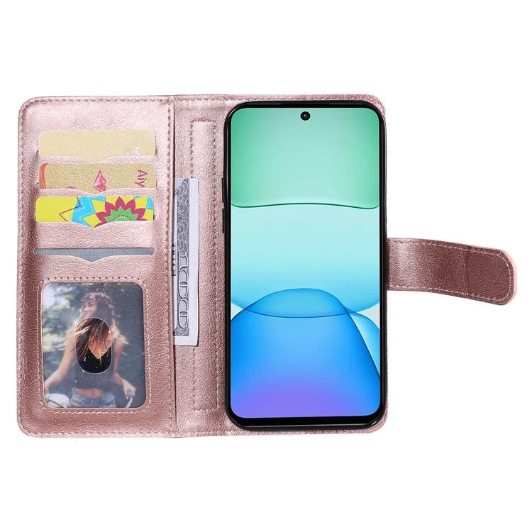 KT Multi-Functional Series-1 For Xiaomi Redmi 13 5G / 13 4G / Note 13R 5G Case 10 Card Slots Leather Phone Cover