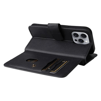 KT Multi-Functional Series-1 For iPhone 16 Pro Max Case 10 Card Slots Anti-Scratch Leather Phone Cover