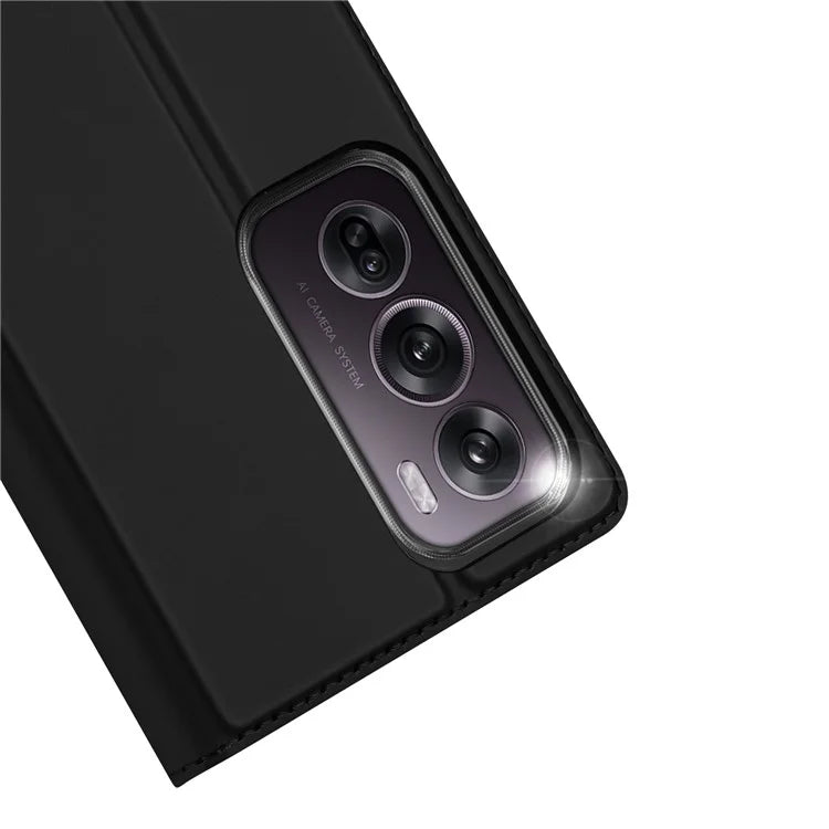 DUX DUCIS Skin Pro Series For Oppo Reno12 Pro 5G (Global) Case Leather Phone Cover with Card Slot