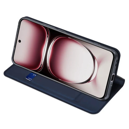 DUX DUCIS Skin Pro Series For Oppo Reno12 Pro 5G (Global) Case Leather Phone Cover with Card Slot