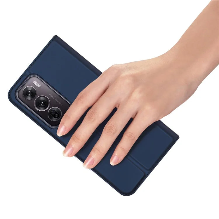 DUX DUCIS Skin Pro Series For Oppo Reno12 Pro 5G (Global) Case Leather Phone Cover with Card Slot