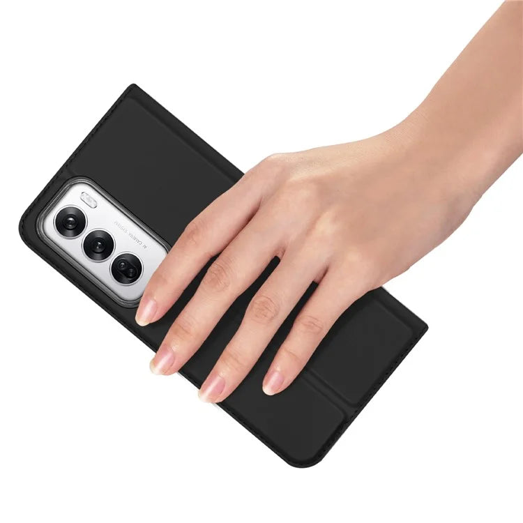 DUX DUCIS Skin Pro Series For Oppo Reno12 5G (Global) Case Leather Phone Cover with Card Slot