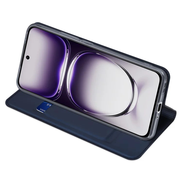 DUX DUCIS Skin Pro Series For Oppo Reno12 5G (Global) Case Leather Phone Cover with Card Slot