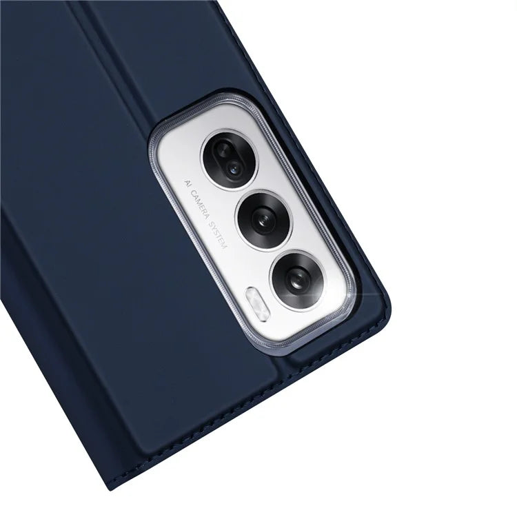 DUX DUCIS Skin Pro Series For Oppo Reno12 5G (Global) Case Leather Phone Cover with Card Slot