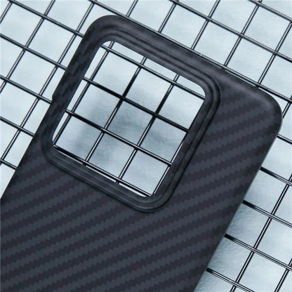 X-LEVEL For Xiaomi 14 Case Hard PC Light Protective Cover Carbon Fiber Texture