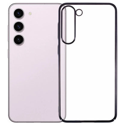 X-LEVEL For Samsung Galaxy S23 Case Hard PC Transparent Protective Cover Electroplating Frame