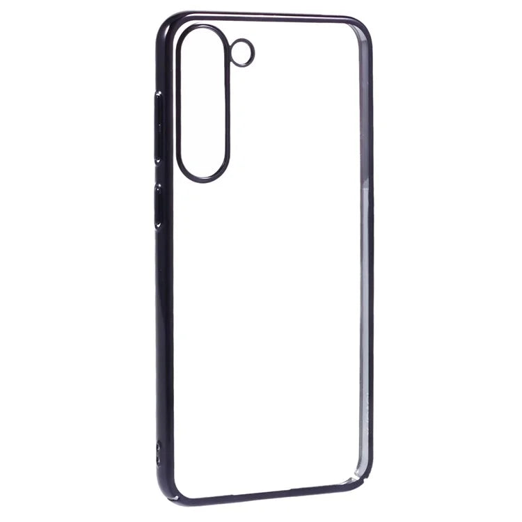 X-LEVEL For Samsung Galaxy S23 Case Hard PC Transparent Protective Cover Electroplating Frame
