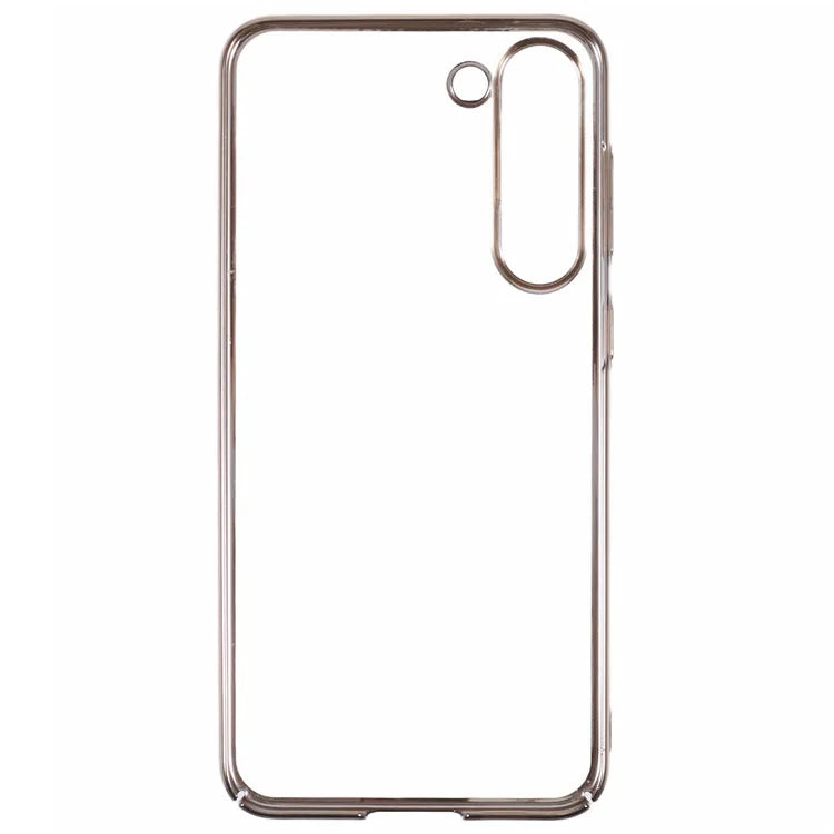 X-LEVEL For Samsung Galaxy S23 Case Hard PC Transparent Protective Cover Electroplating Frame