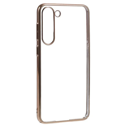 X-LEVEL For Samsung Galaxy S23 Case Hard PC Transparent Protective Cover Electroplating Frame